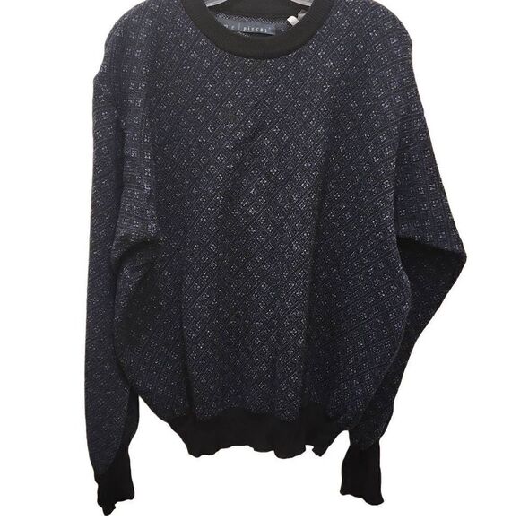 Time Pieces Other - Time Pieces Men's Navy Blue Long Sleeve Crew Neck Pullover Sweater Size Large Wo